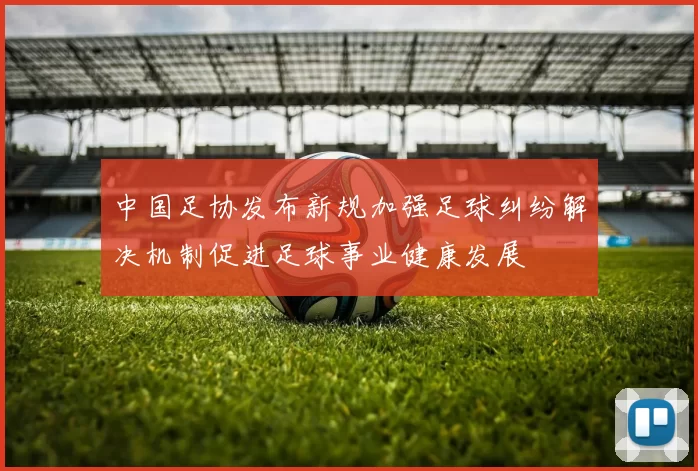 中国足协发布新规加强足球纠纷解决机制促进足球事业健康发展