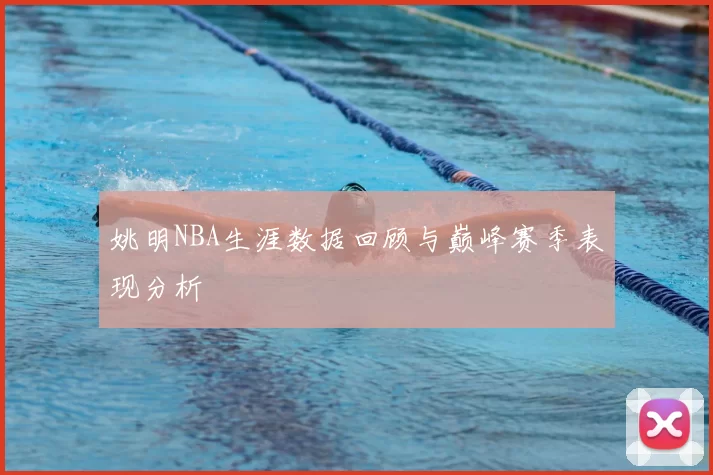 姚明NBA生涯数据回顾与巅峰赛季表现分析