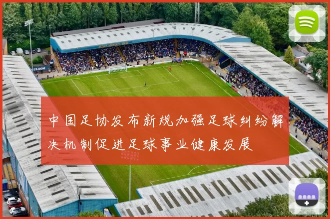 中国足协发布新规加强足球纠纷解决机制促进足球事业健康发展