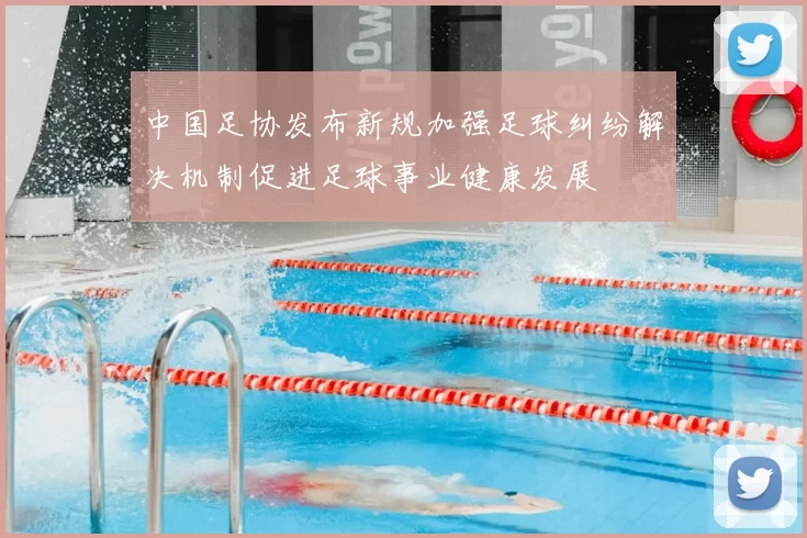 中国足协发布新规加强足球纠纷解决机制促进足球事业健康发展