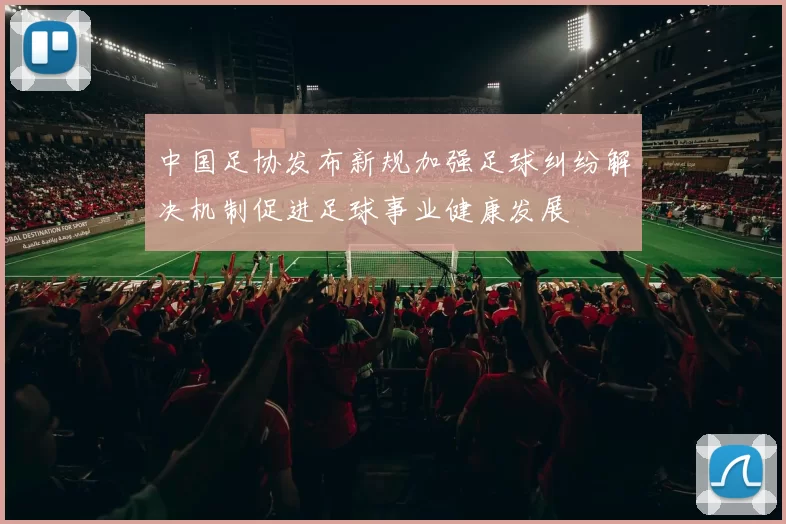 中国足协发布新规加强足球纠纷解决机制促进足球事业健康发展
