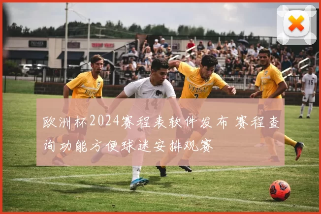 欧洲杯2024赛程表软件发布 赛程查询功能方便球迷安排观赛
